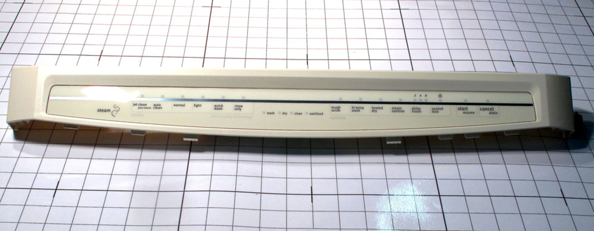 Picture of Whirlpool W10811167 Dishwasher Control Panel