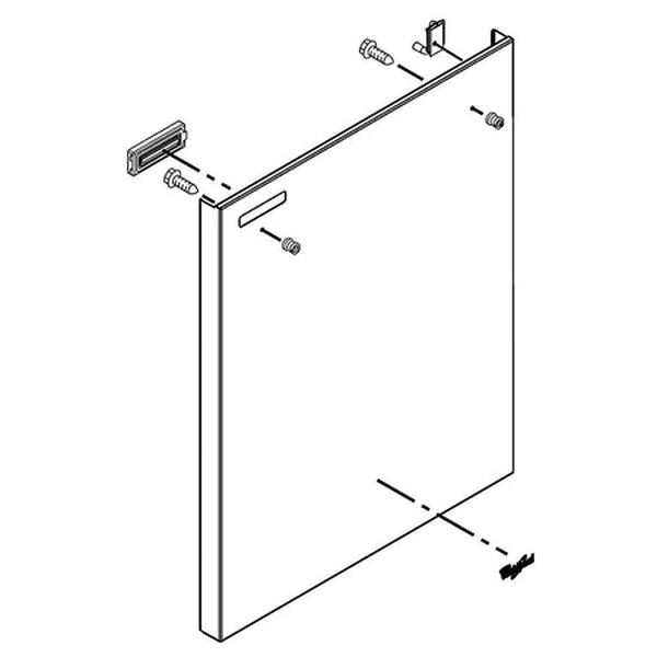 Picture of Whirlpool W11116420 Genuine OEM Dishwasher Panel