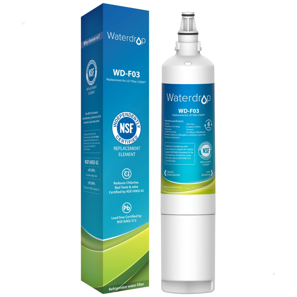 Picture of Aftermarket Appliance 5231JA2006A Refrigerator Water Filter
