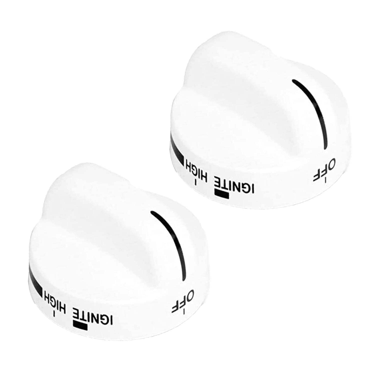 Picture of Aftermarket Appliance 8273104 Oven Burner Knob Assembly; White