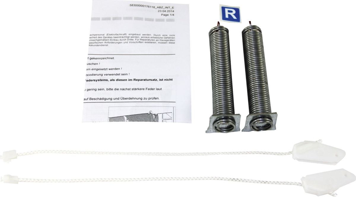 00754866 Spring Repair Set
