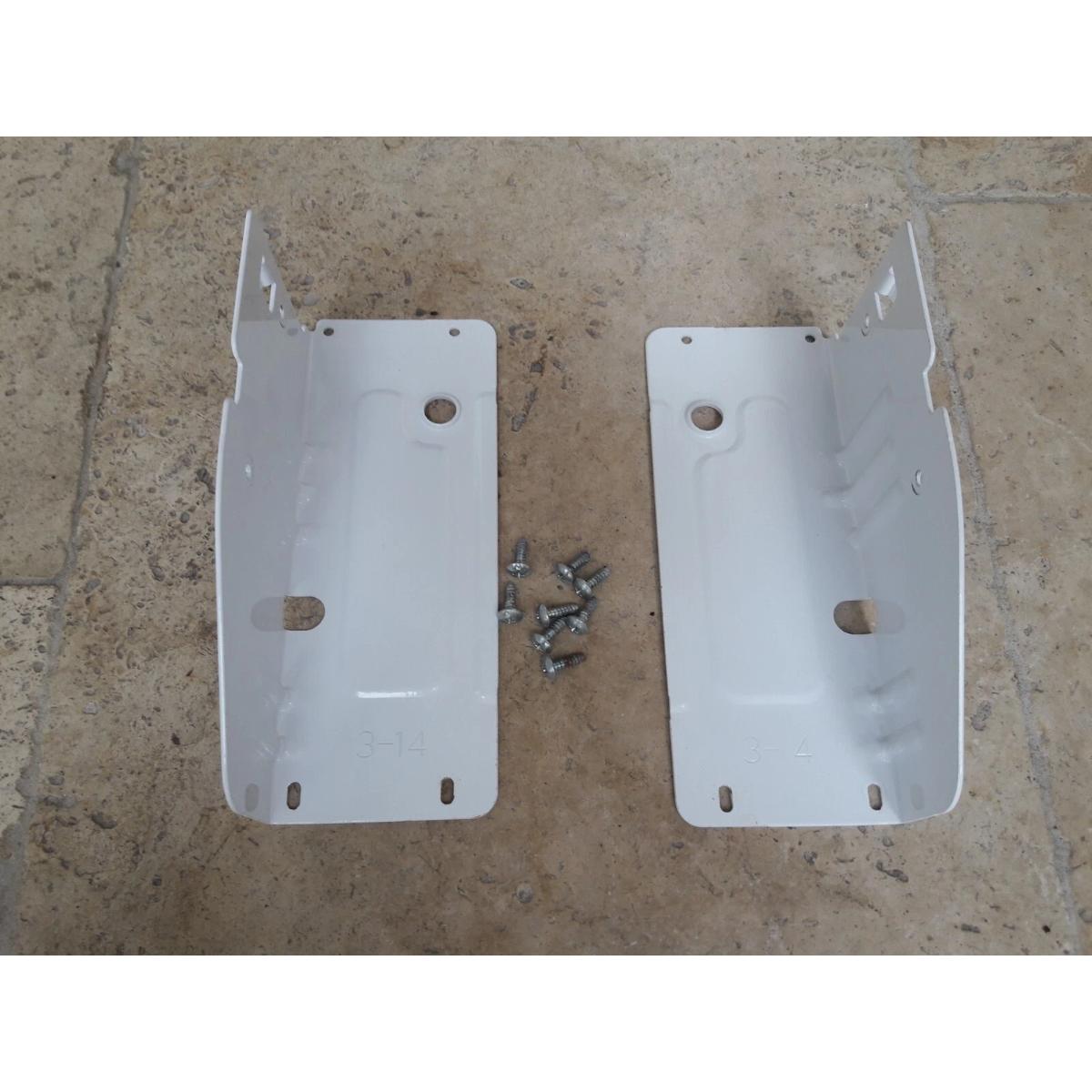 Picture of Samsung DA61-09555A Front Left Hanger - AW3-14 - EGI-S ECC - T2; White