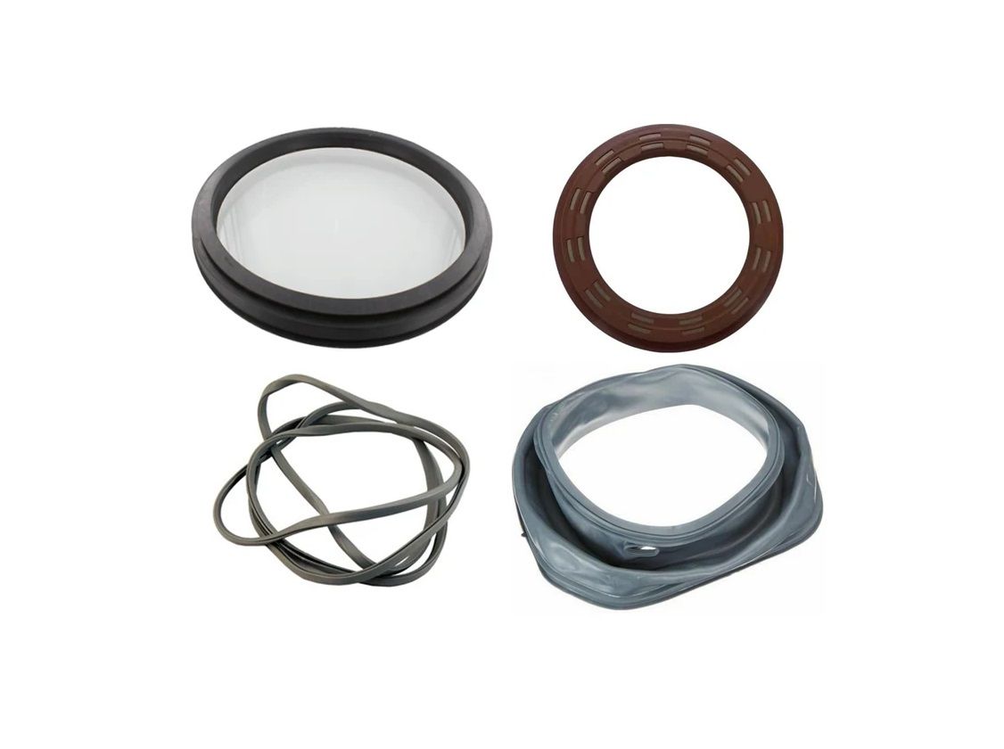 Picture of Samsung DA97-22008A Refrigerator RF7000AC; Outdoor Dark Gray Gasket Assembly