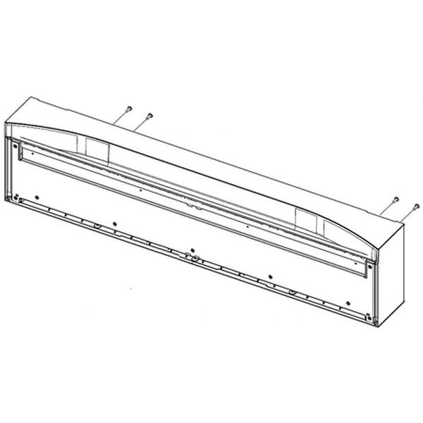 Picture of Samsung DA82-03364W RF8000B Refrigerator Middle Door Packing Assembly