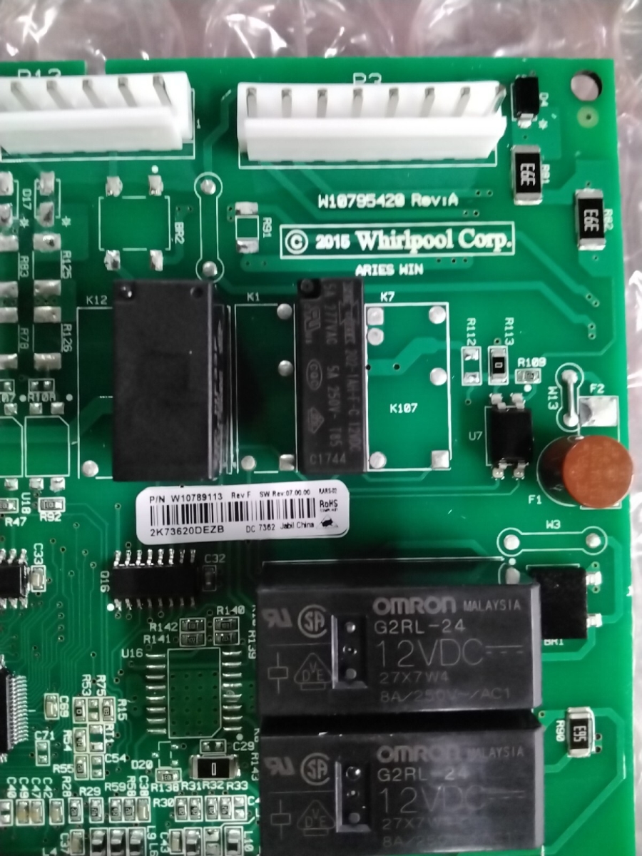 Picture of Whirlpool W11169516 Refrigerator Control Board for W11333076