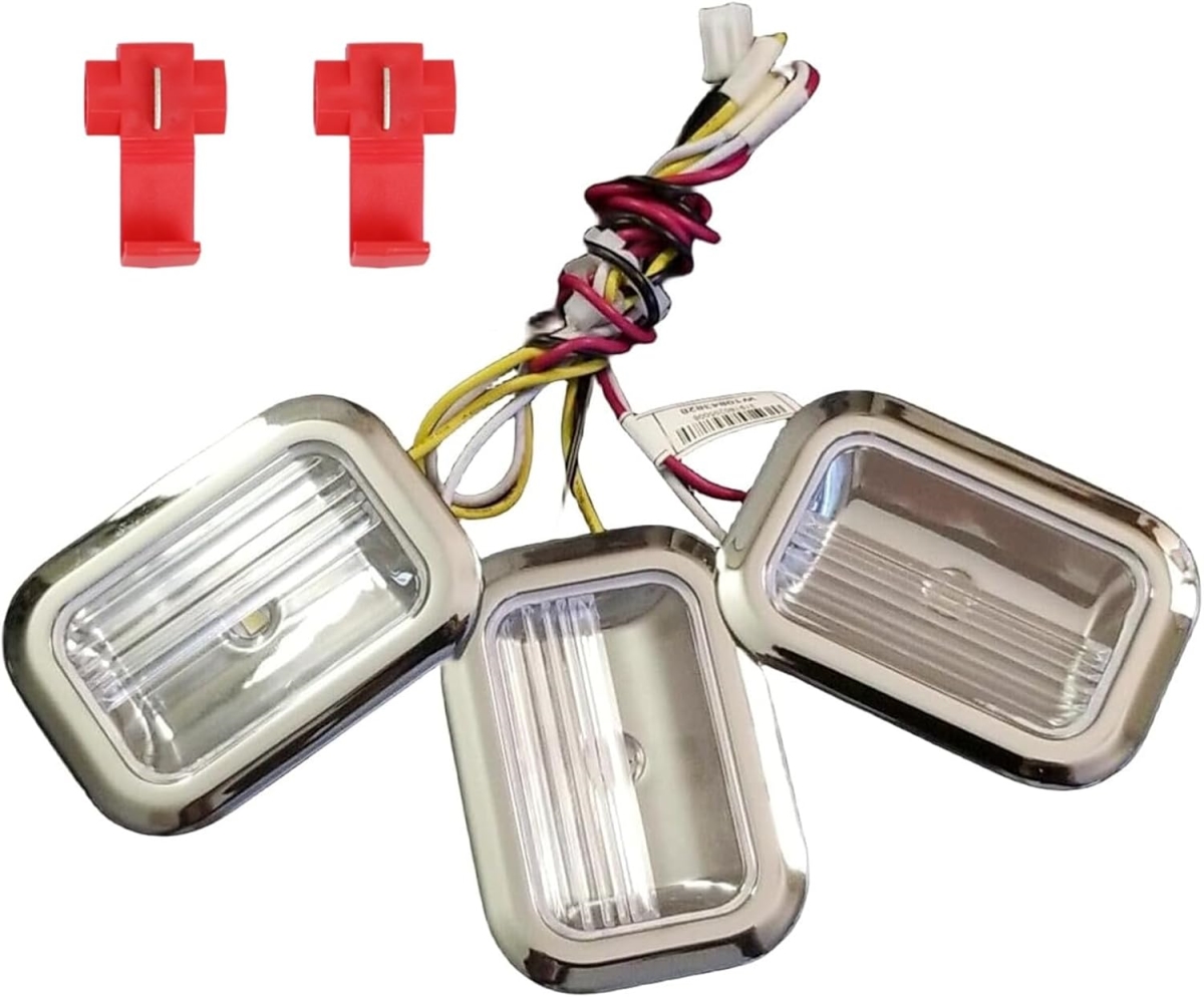 Picture of Aftermarket Appliance W11205082 Refrigerator LED Light Bezel Module; 3 Piece
