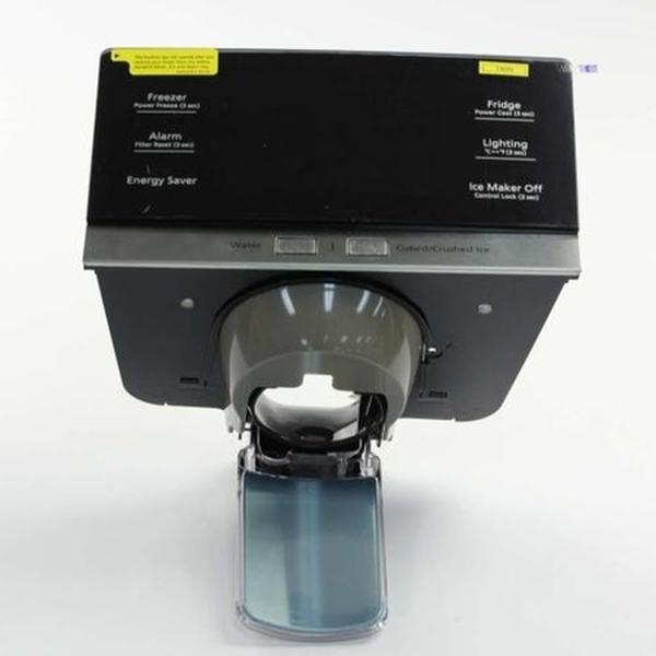Picture of Samsung DA97-13809G AW2-14 Dual Control Refrigerator Dispenser Cover Assembly