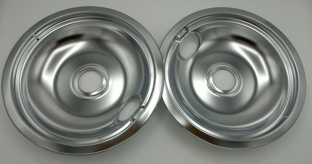 Chrome Drip Pan - 8 in. - Durable OEM Solution