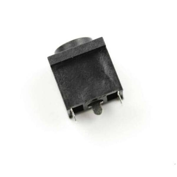 3722-003692 3P-3C 6.35PI SN 12.4X1 Television DC Power Jack; Black