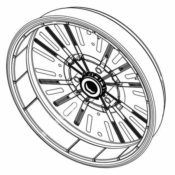 DC97-20194A COM2009D-UDD20PD; GI-SGCD Rotor Assembly