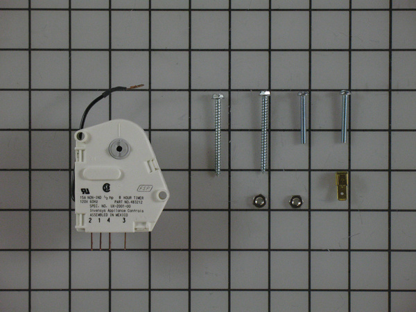 W10822278 Genuine OEM Defrost Timer