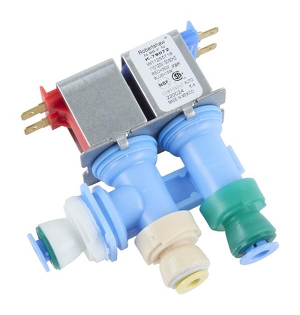 Picture of Whirlpool W11482383 Microwave Dual Water Valve Assembly