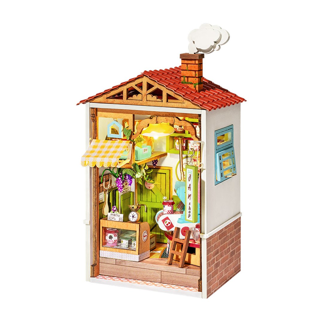 Picture of  Sweet Jam Shop  -  Rolife DIY Miniature House Kit  -  1:28 LED Wooden Tiny House Building Kit -  Gift for Adults and Teens