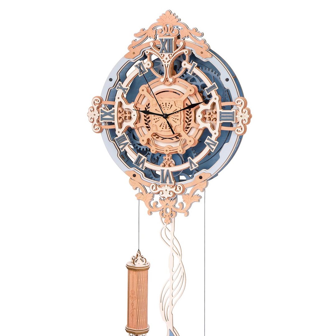 Romantic Notes Wall Clock  -  ROKR 3D Puzzles for Adults  -  Mechanical Building Model Kits DIY Wall Clock Hobbies for Adults and Teens 14+ -  Rolife, RO788208