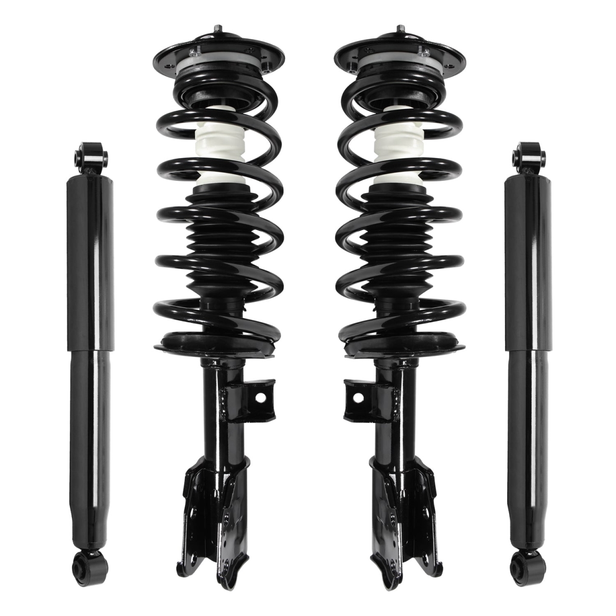 4-11011-251140-001 Front & Rear Complete Strut Assembly Shock Kit for 2005-2006 Chevrolet Equinox