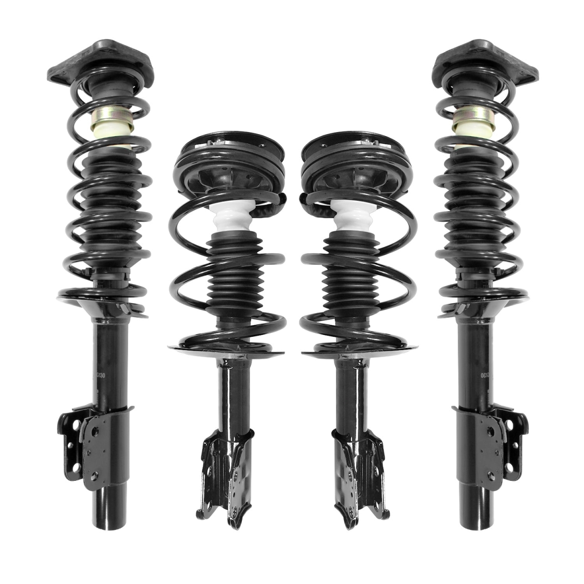 4-11110-15130-001 Front & Rear Complete Strut Assembly Kit for 2004-2005 Chevrolet Malibu Classic