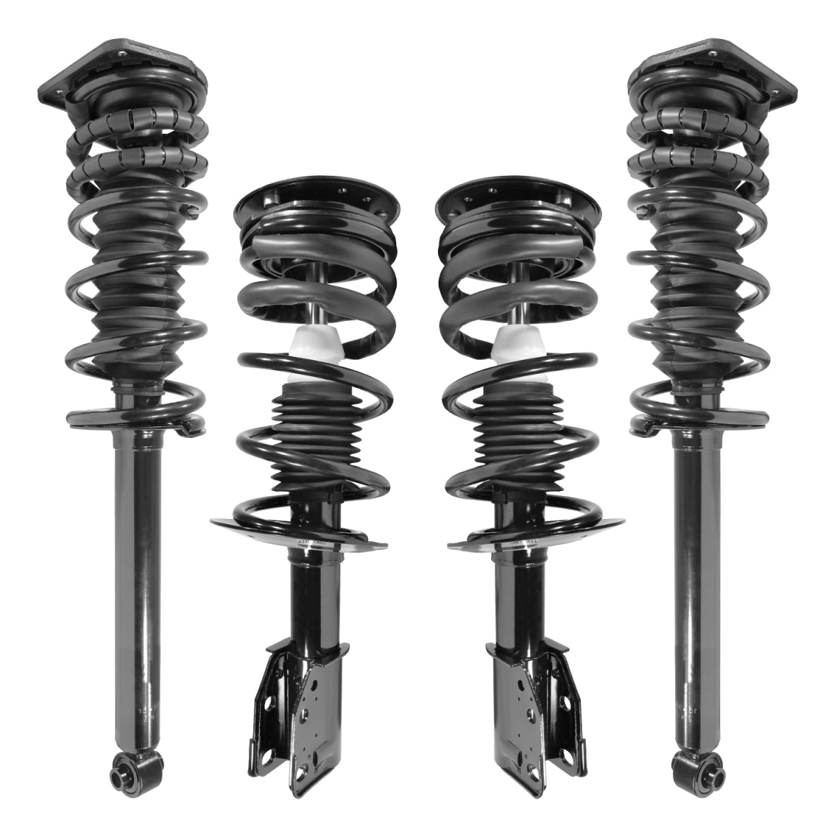 4-11150-15030-001 Front & Rear Complete Strut Assembly Kit for 1999-2005 Chevrolet Cavalier