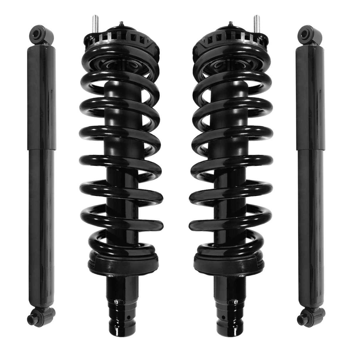 4-11180-251020-001 Front & Rear Complete Strut Assembly Shock Kit for 2004-2007 Buick Rainer