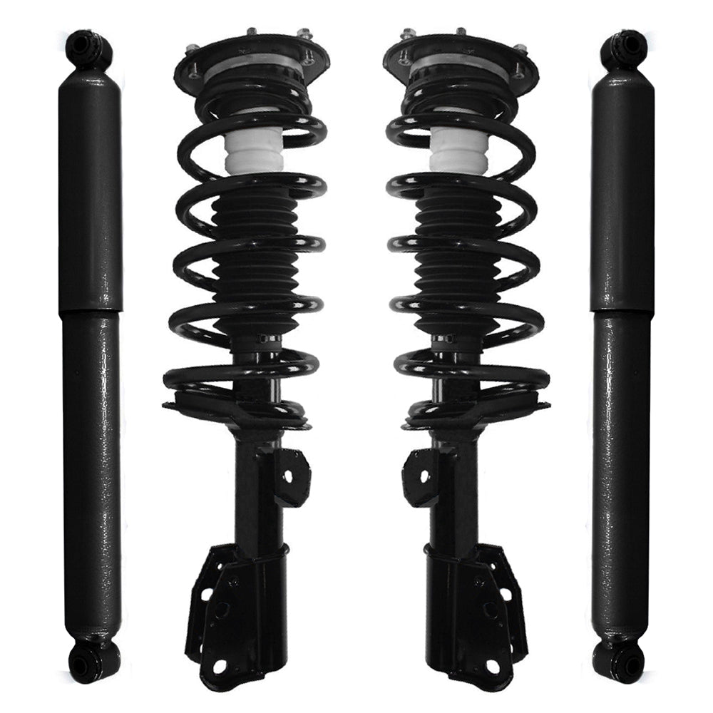 4-11233-251140-001 Front & Rear Complete Strut Assembly Shock Kit for 2002-2007 Saturn Vue