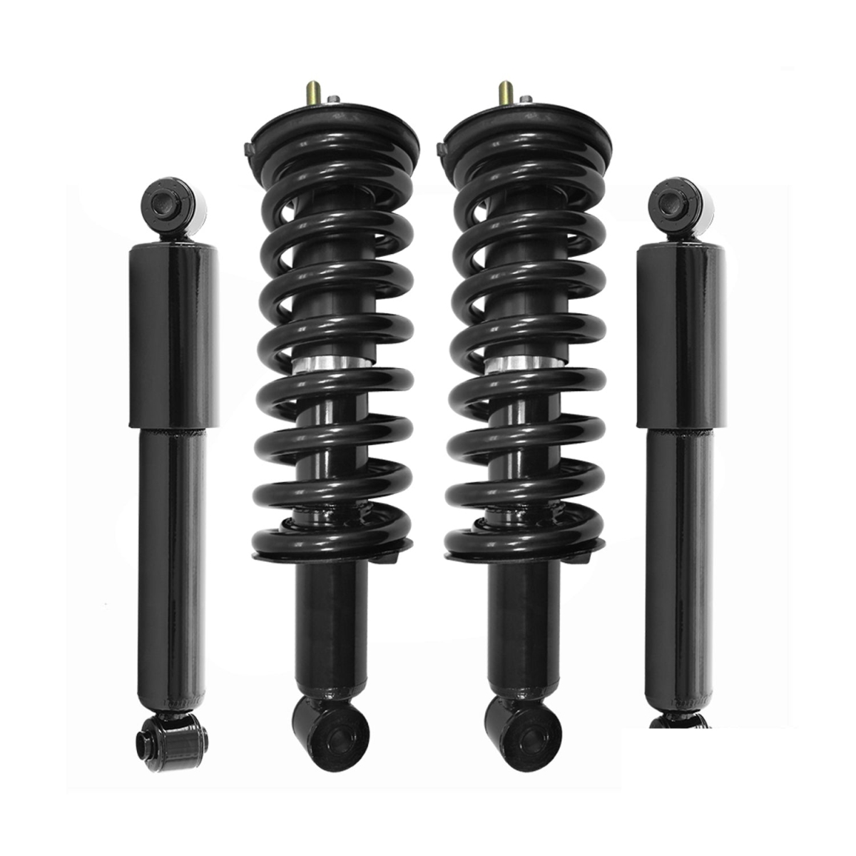 4-11290-255050-001 Front & Rear Complete Strut Assembly Shock Kit for 2005-2012 Nissan Pathfinder