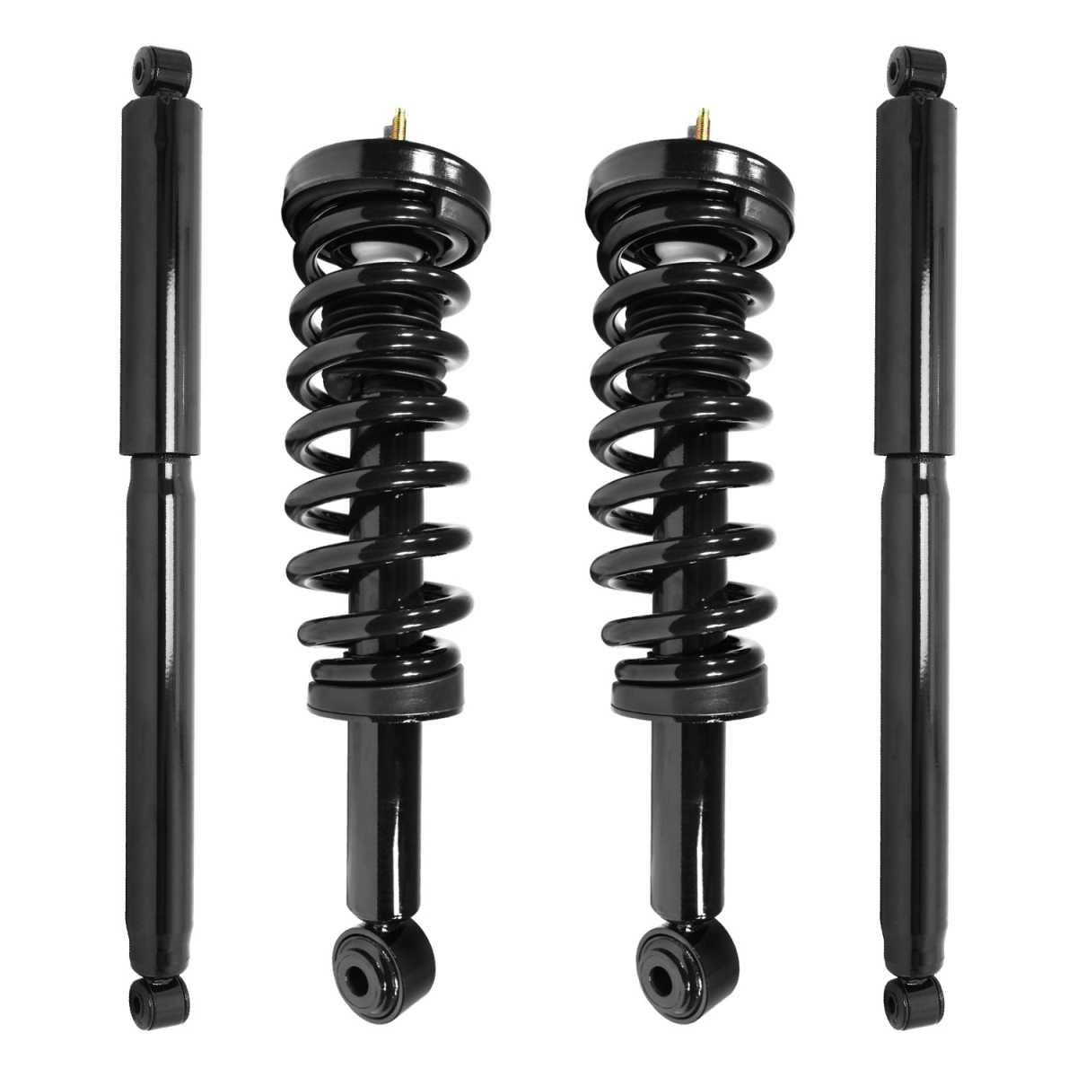 4-11306-252600-001 Front & Rear Complete Strut Assembly Shock Kit for 2009-2013 Ford F-150