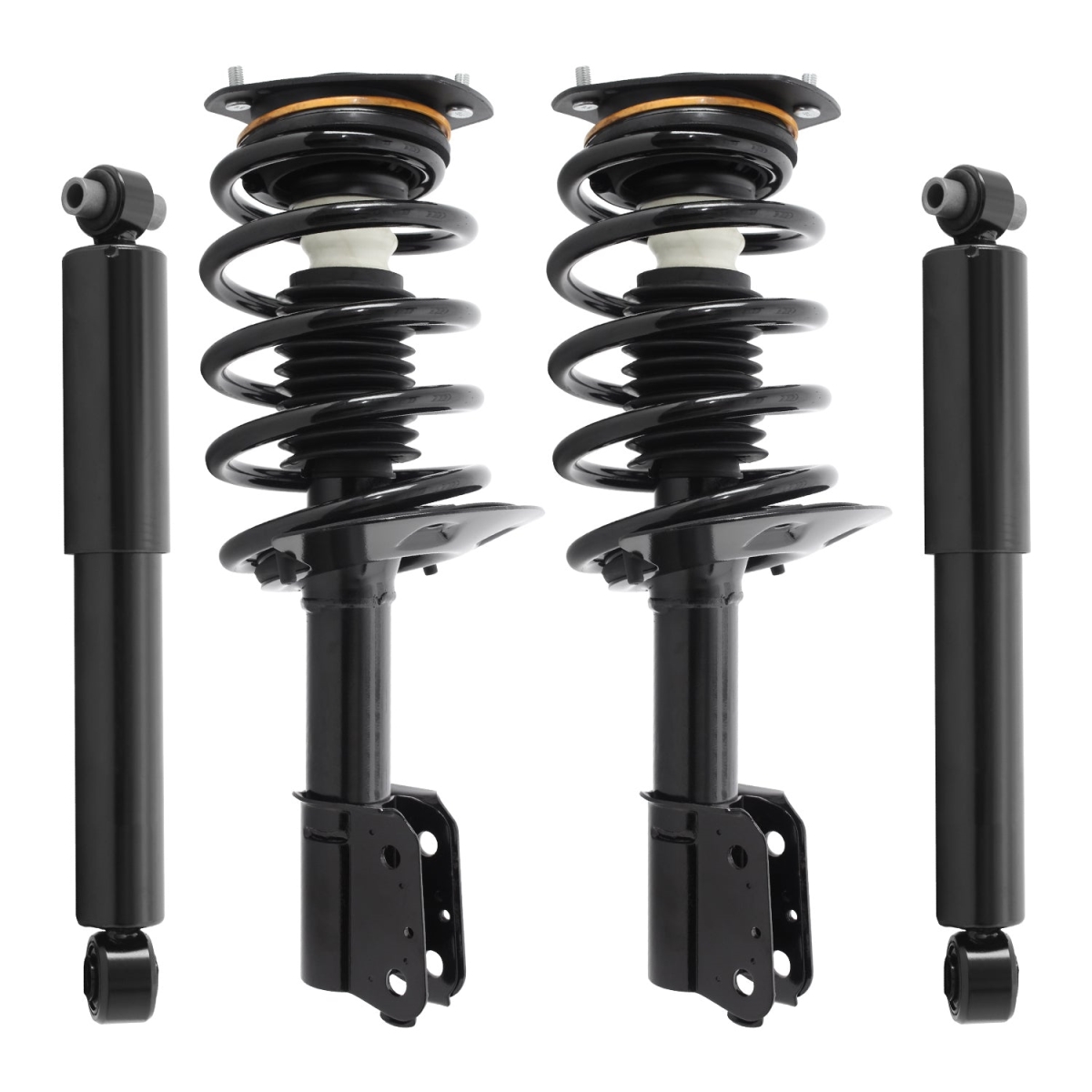 4-11320-251600-001 Front & Rear Complete Strut Assembly Shock Kit for 2002-2007 Buick Rendezvous