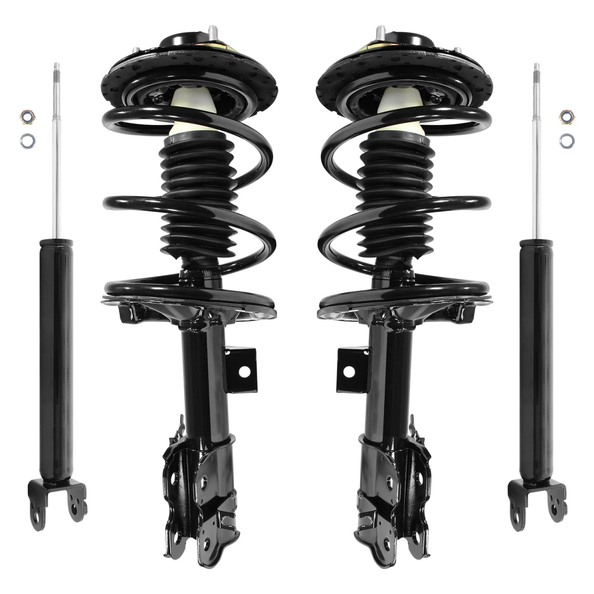 4-11333-255900-001 Front & Rear Complete Strut Assembly Shock Kit for 2004-2008 Nissan Maxima