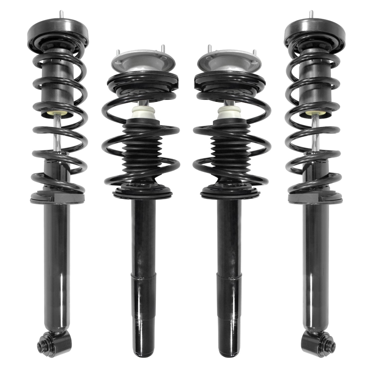 4-11390-15950-001 Front & Rear Complete Strut Assembly Kit for 1998-2000 BMW 528i