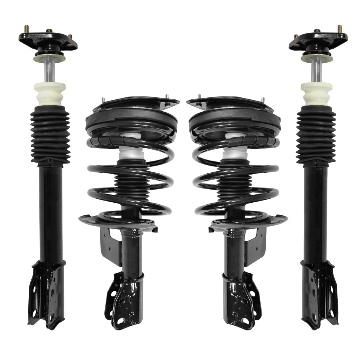 4-11420-15390-001 Front & Rear Complete Strut Assembly Kit for 1986-1990 Buick Lesabre