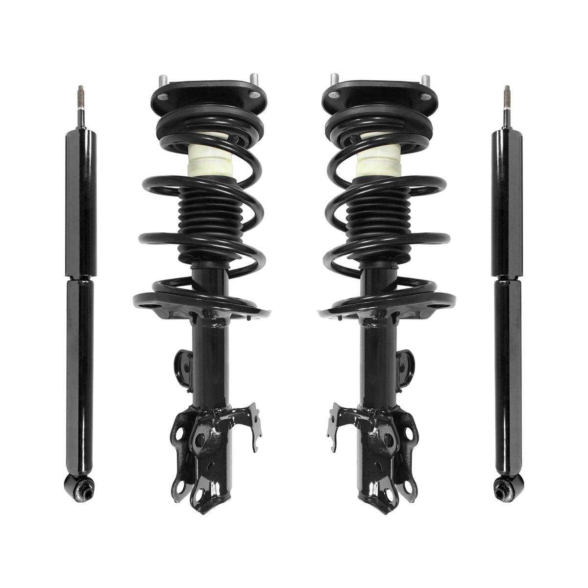 4-11421-259360-001 Front & Rear Complete Strut Assembly Shock Kit for 2008-2014 Scion Xb