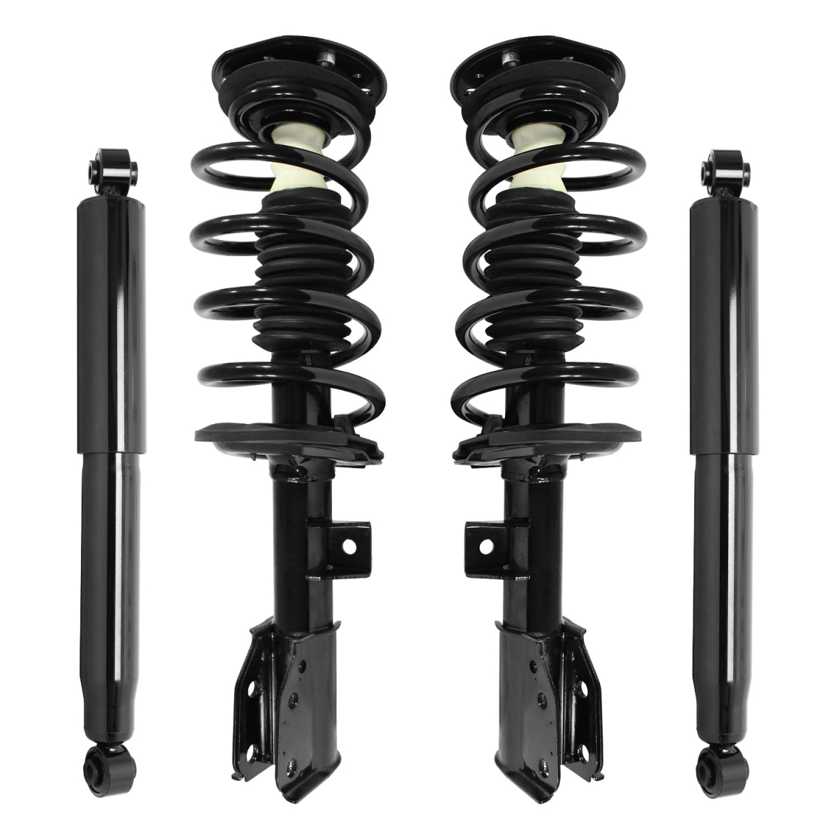 4-11463-251140-001 Front & Rear Complete Strut Assembly Shock Kit for 2010-2013 Chevrolet Equinox