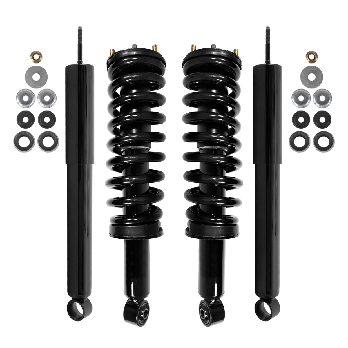4-11561-254010-001 Front & Rear Complete Strut Assembly Shock Kit for 1996-2002 Toyota 4Runner