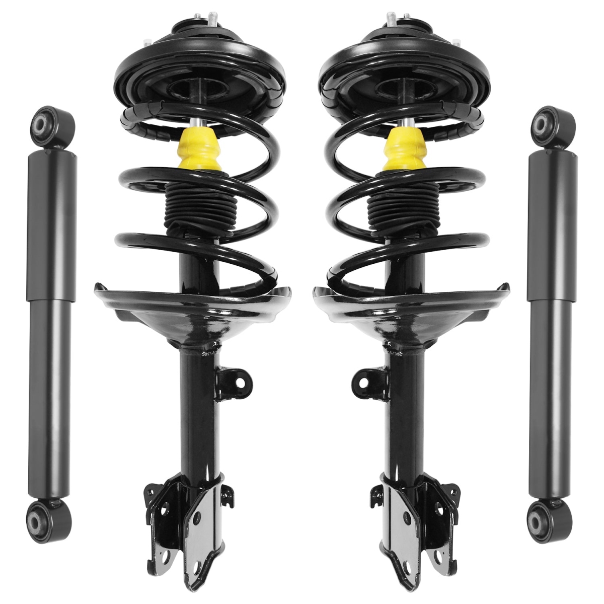 4-11583-250030-001 Front & Rear Complete Strut Assembly Shock Kit for 2003-2006 Acura Mdx