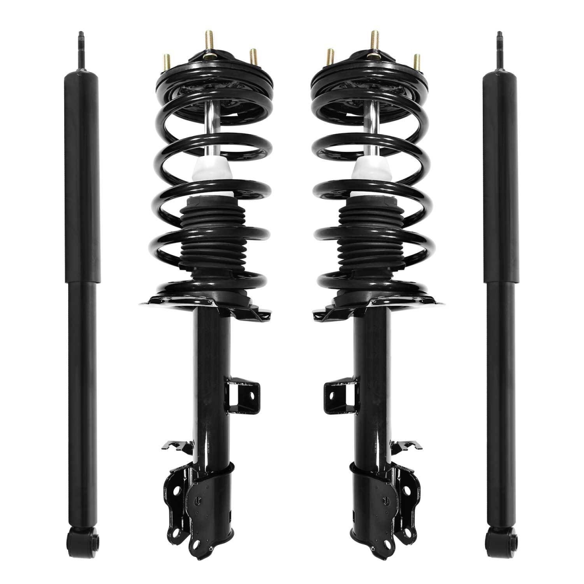 4-11621-252040-001 Front & Rear Complete Strut Assembly Shock Kit for 2008-20012 Ford Escape