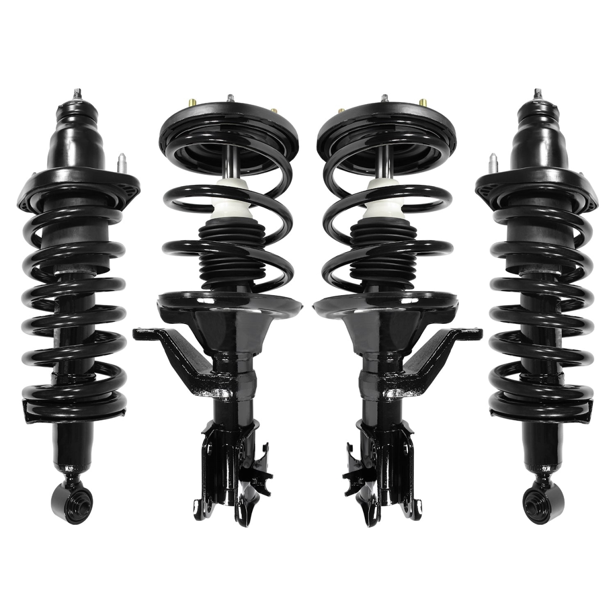 4-11631-15381-001 Front & Rear Complete Strut Assembly Kit for 2003-2005 Honda Civic