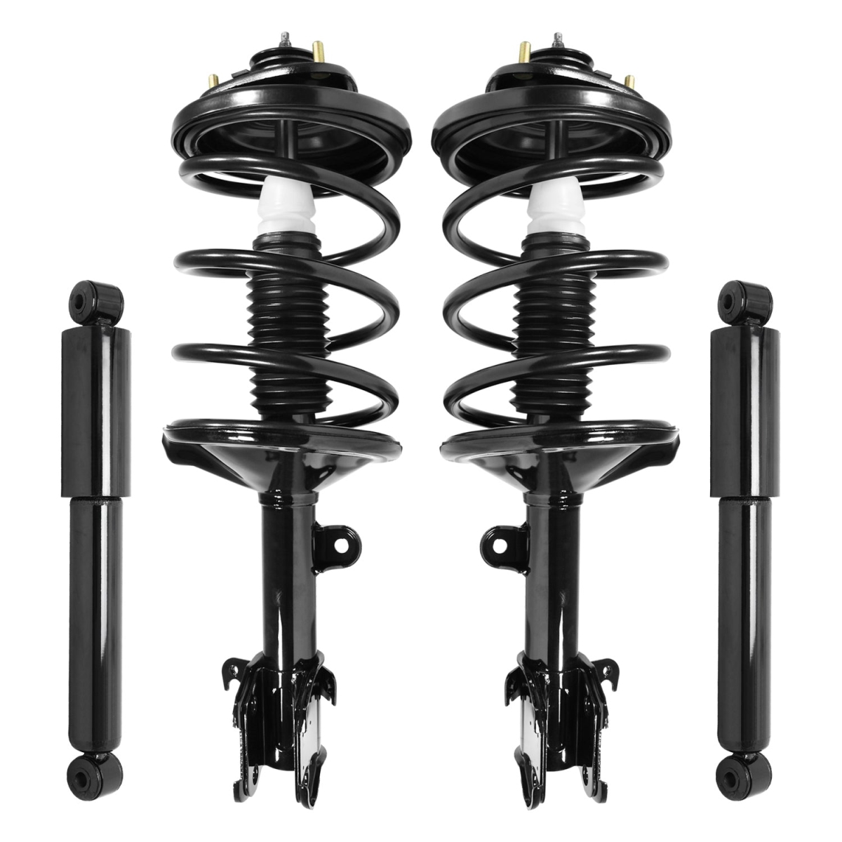 4-11661-250020-001 Front & Rear Complete Strut Assembly Shock Kit for 1999-2004 Honda Odyssey