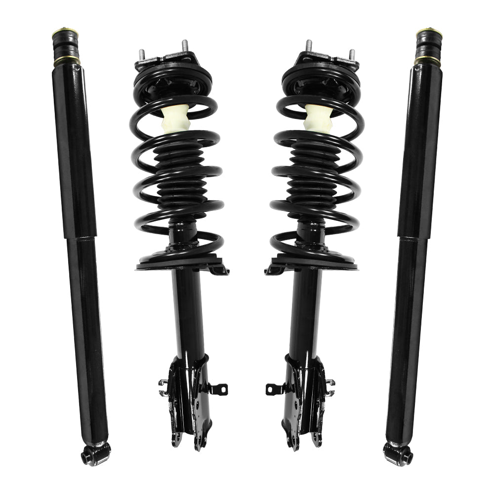 4-11705-259720-001 Front & Rear Complete Strut Assembly Shock Kit for 2007-2010 Mazda CX-9