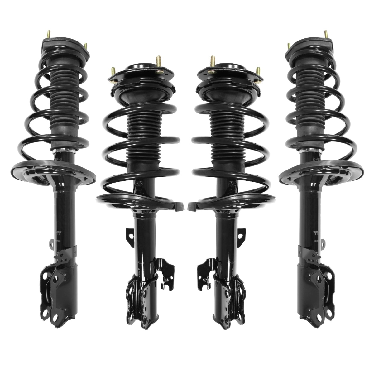 4-11741-15361-001 Front & Rear Complete Strut Assembly Kit for 2007-2011 Toyota Camry