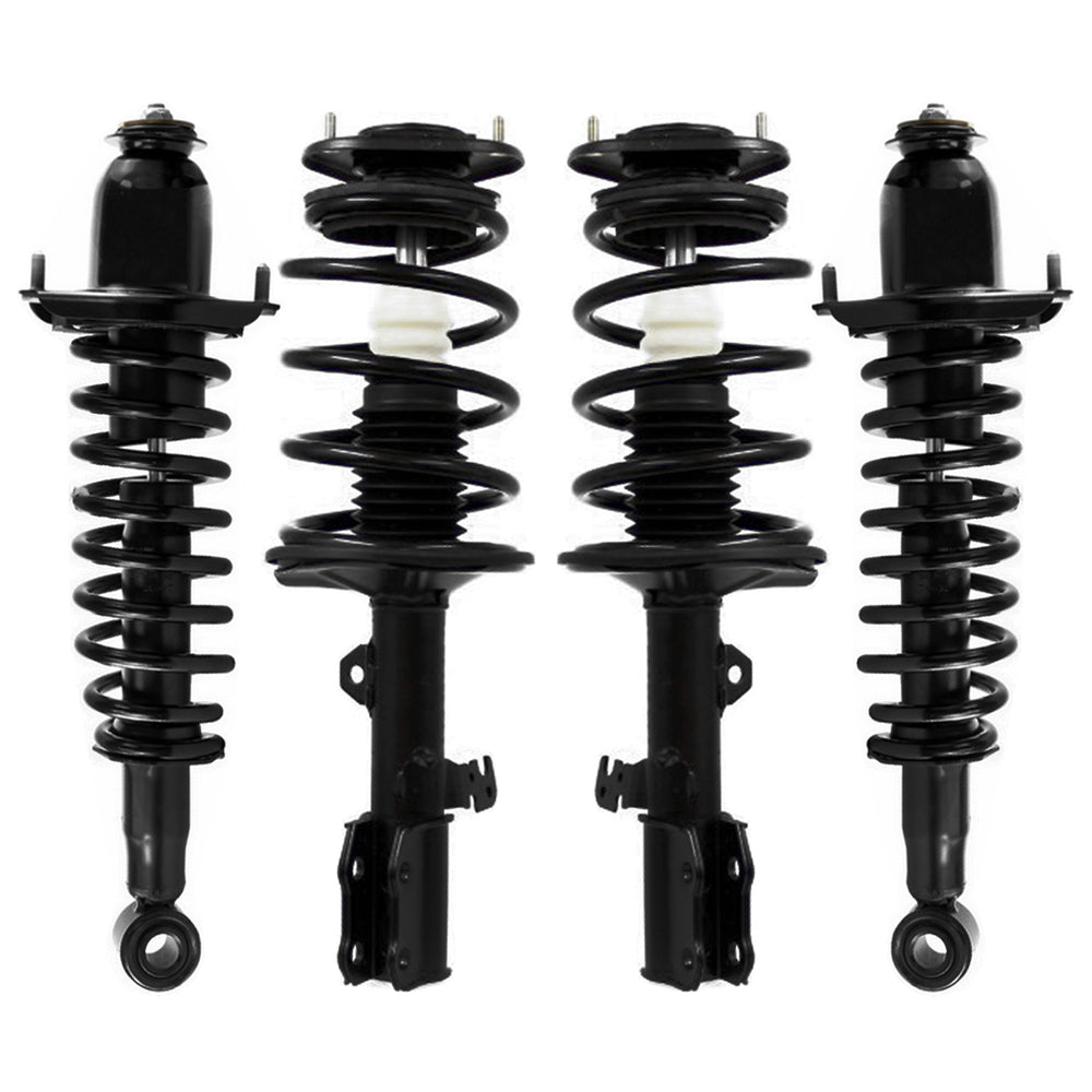 4-11751-15371-001 Front & Rear Complete Strut Assembly Kit for 2003-2008 Toyota Corolla
