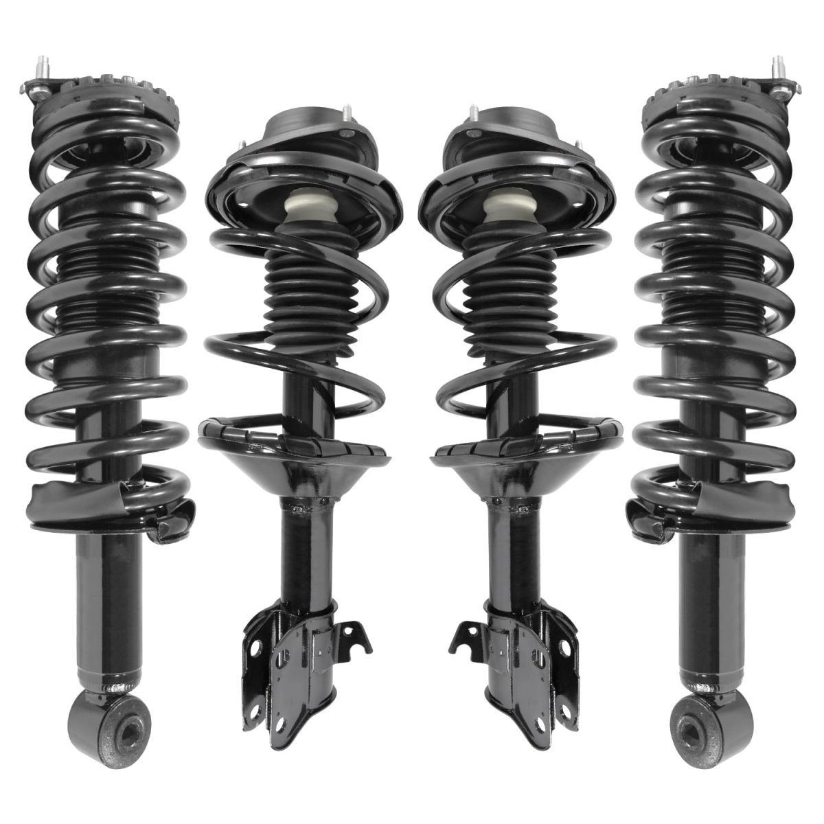 4-11893-15850-001 Front & Rear Complete Strut Assembly Kit for 2003-2004 Subaru Legacy