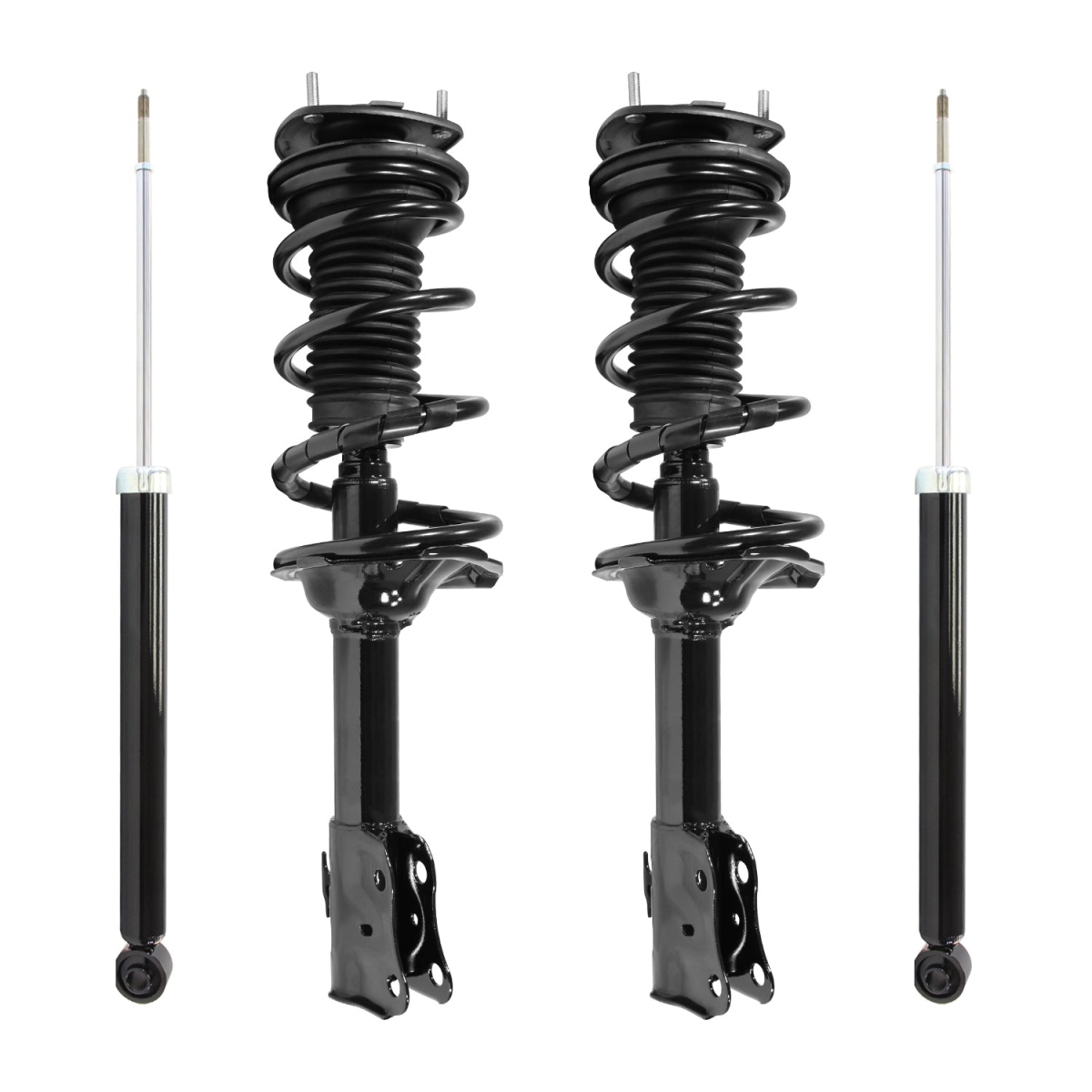 4-11920-259350-001 Front & Rear Complete Strut Assembly Shock Kit for 2004-2006 Scion Xb