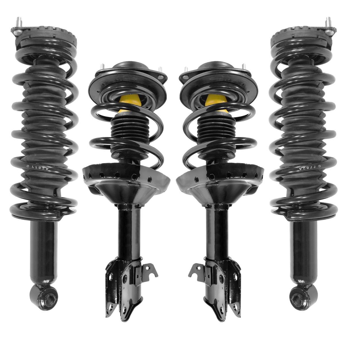 4-11923-15910-001 Front & Rear Complete Strut Assembly Kit for 2005-2009 Subaru Legacy