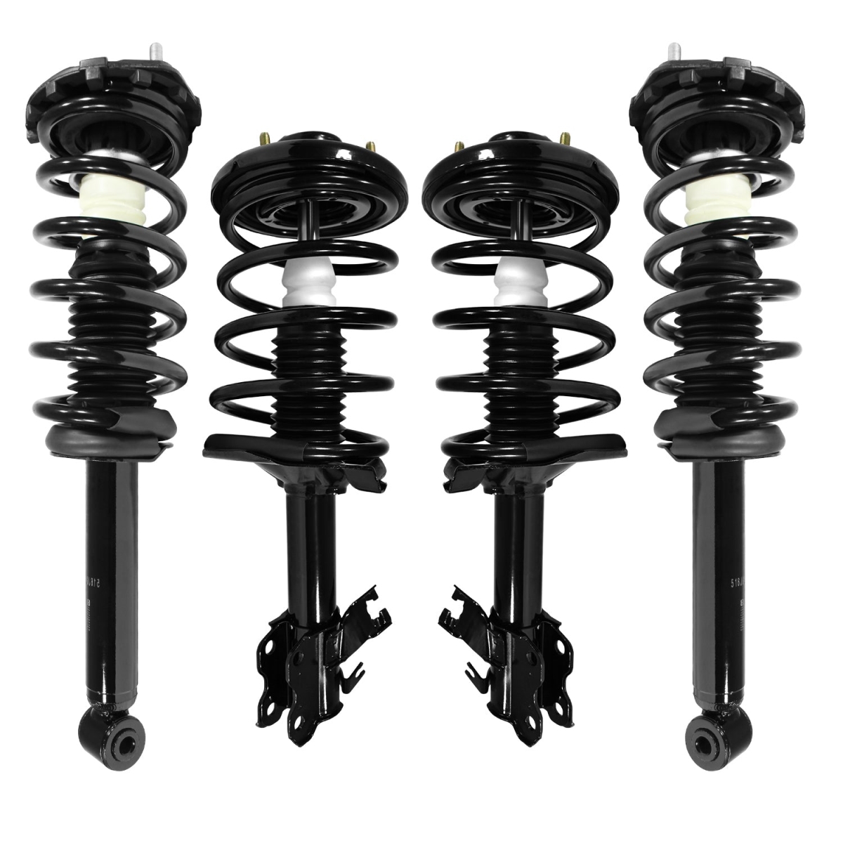 4-11943-15430-001 Front & Rear Complete Strut Assembly Kit for 2002-2003 Nissan Maxima
