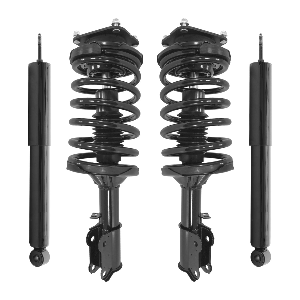 4-11953-259830-001 Front & Rear Complete Strut Assembly Shock Kit for 2002-2005 Kia Sedona