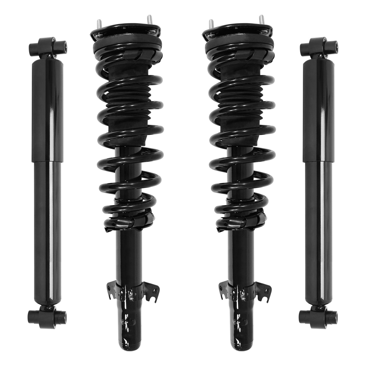4-11980-252080-001 Front & Rear Complete Strut Assembly Shock Kit for 2006-2012 Ford Fusion