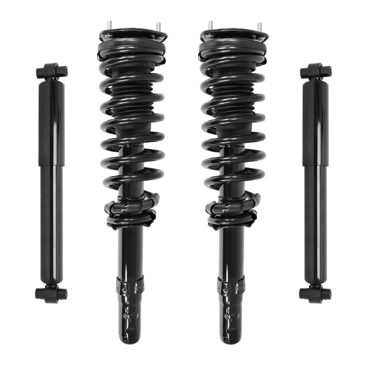 4-11990-252080-001 Front & Rear Complete Strut Assembly Shock Kit for 2006-2012 Ford Fusion
