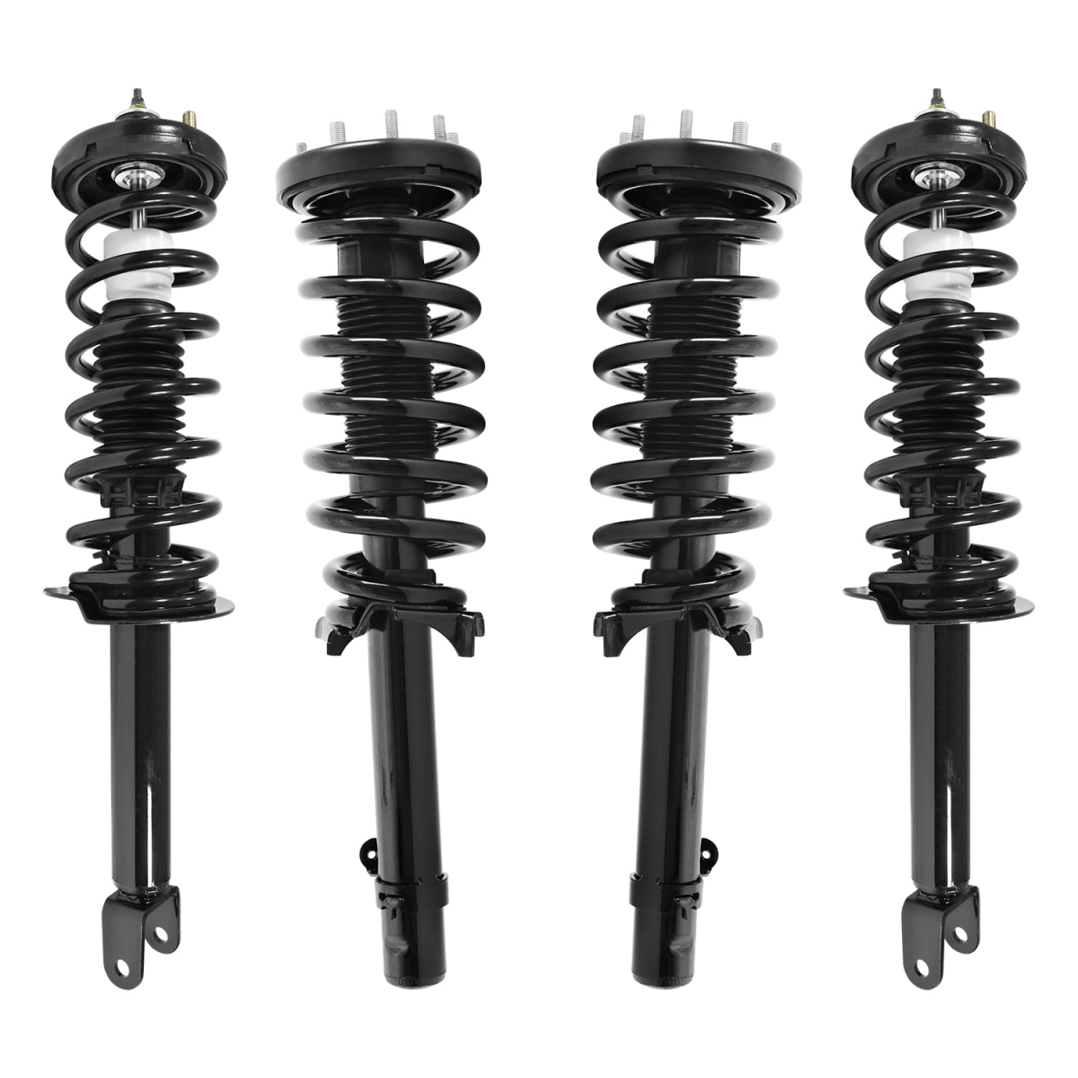 4-11237-15180-001 Front & Rear Complete Strut Assembly Kit for 2008-2012 Honda Accord