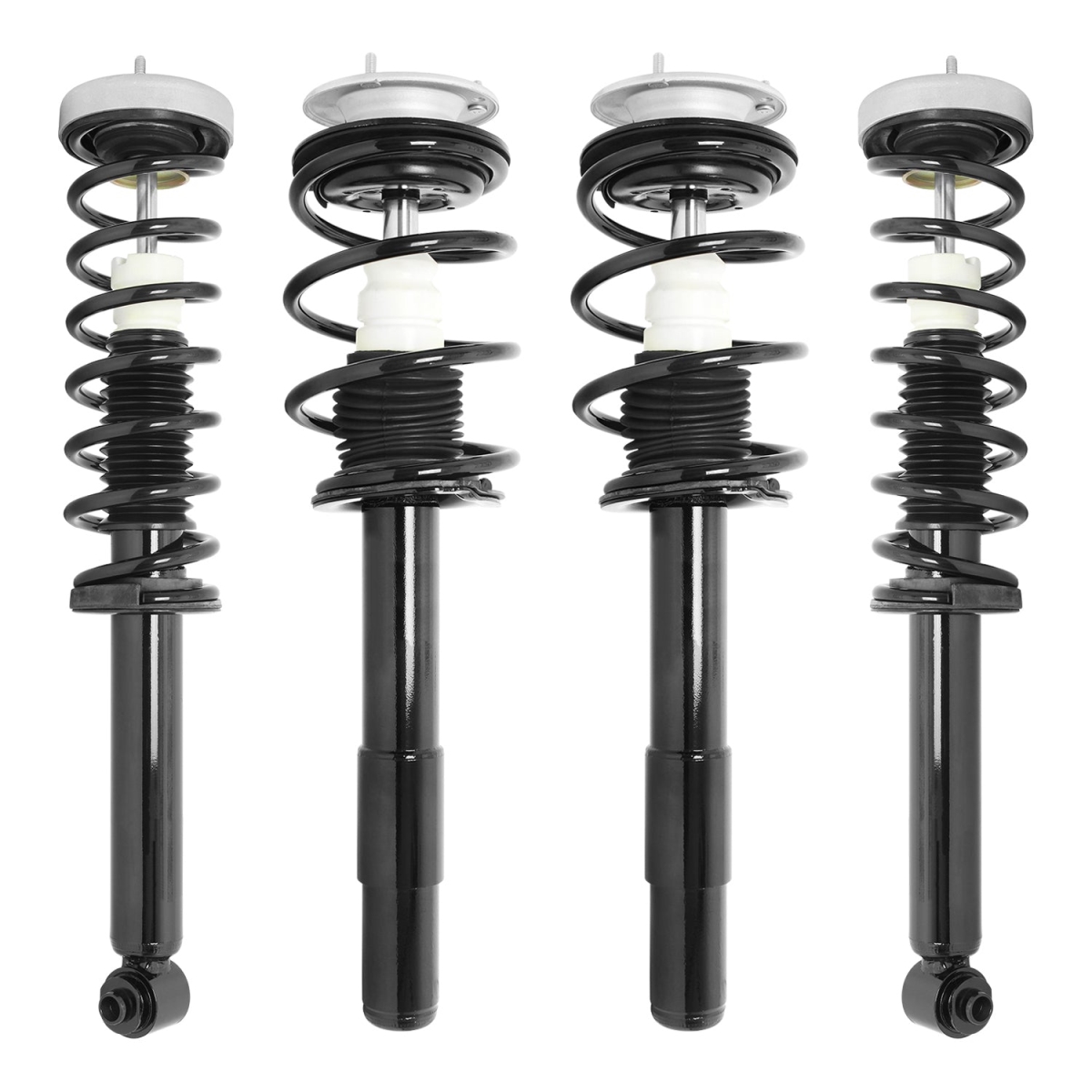 4-11960-15551-001 Front & Rear Complete Strut Assembly Kit for 2004-2007 BMW 525i