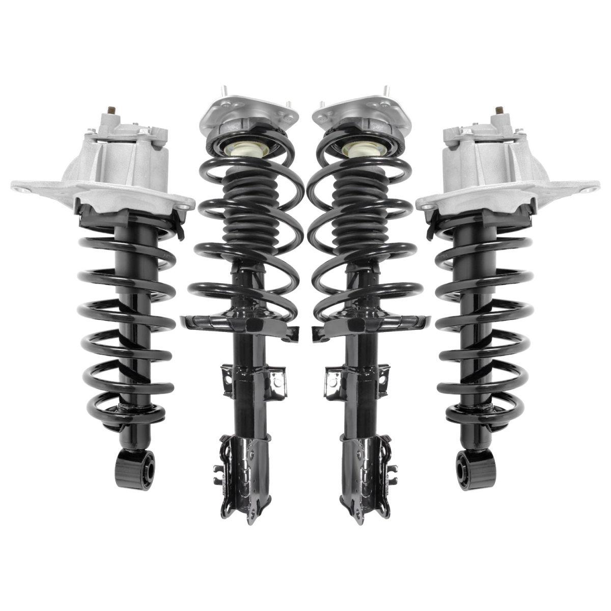 4-11491-15075-001 Front & Rear Complete Strut Assembly Kit for 2001-2002 Volvo V70