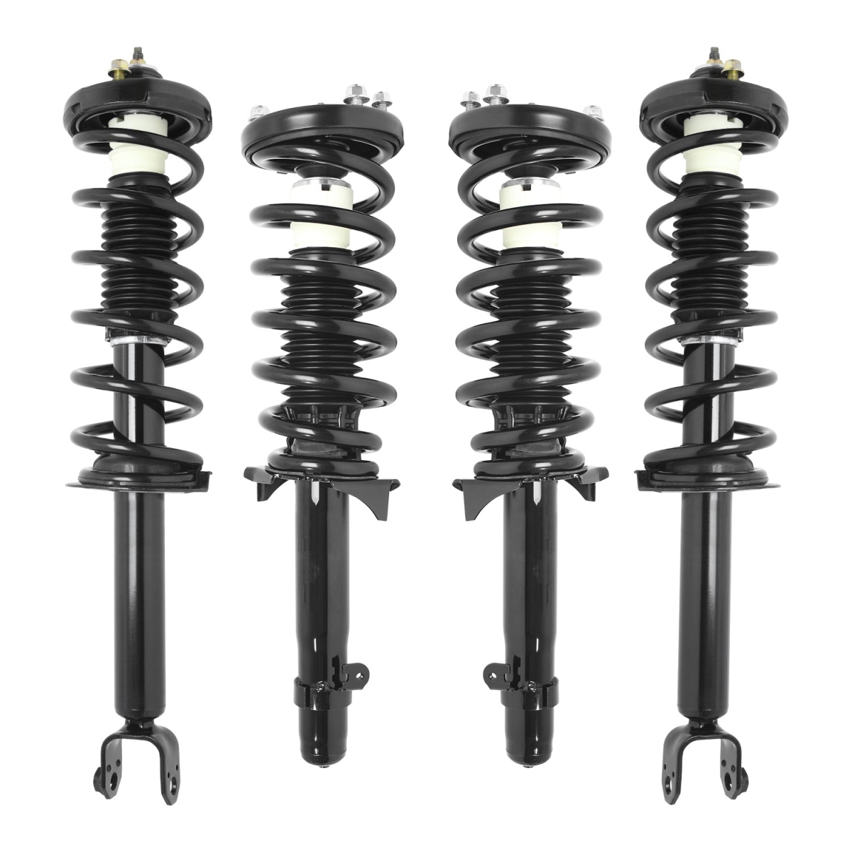 4-11827-15011-001 Front & Rear Complete Strut Assembly Kit for 2009-2012 Acura TSX